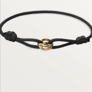 CARTIER trinity string bracelet. Perfect condition